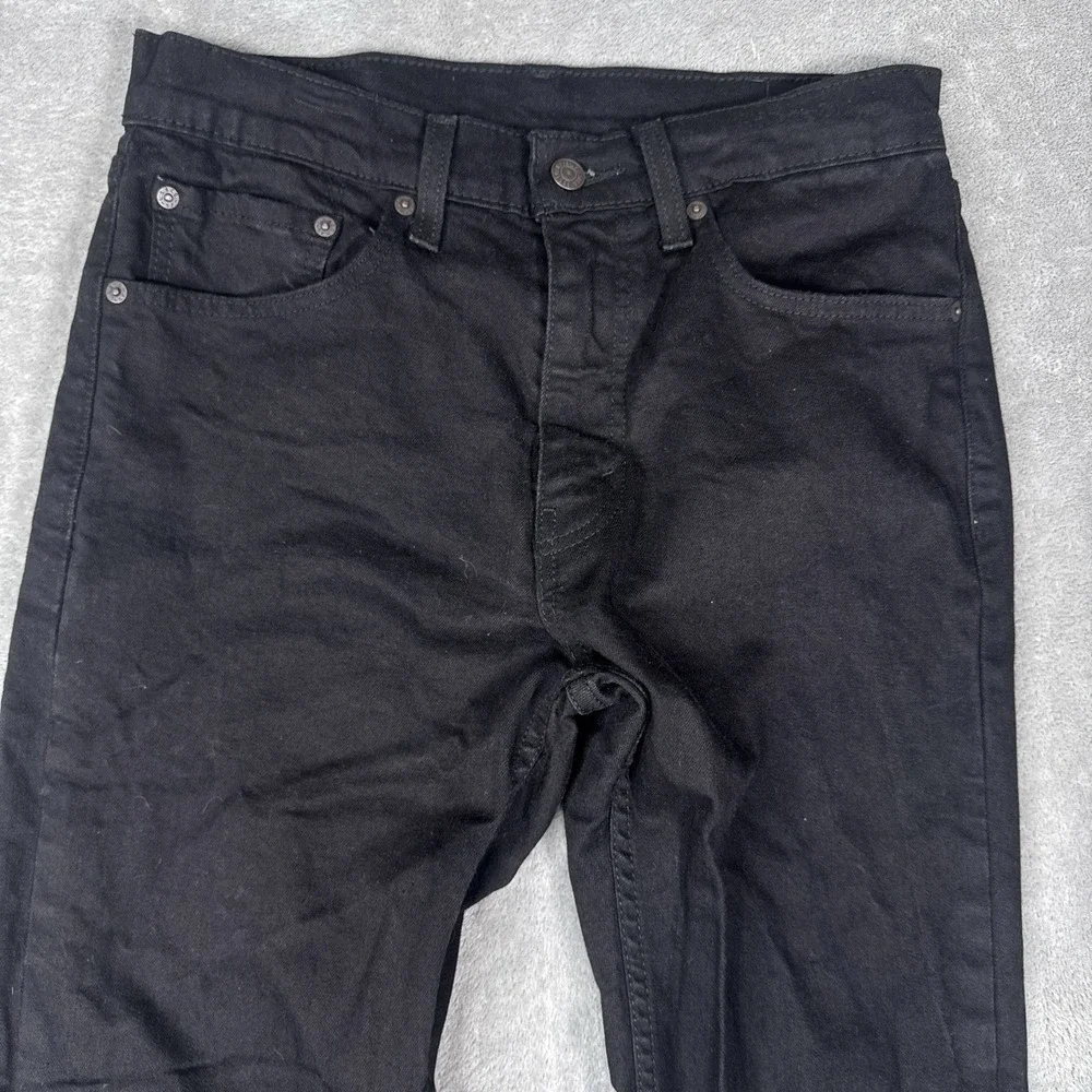 Levis‎ 505 Jeans 31x30 Black Denim Straight Fit Casual Workwear